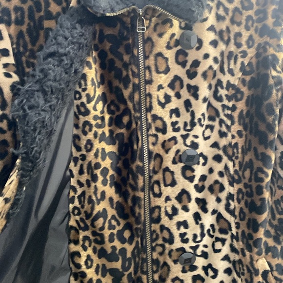 Komitor Vintage Faux fur leopard coat - Picture 5 of 7
